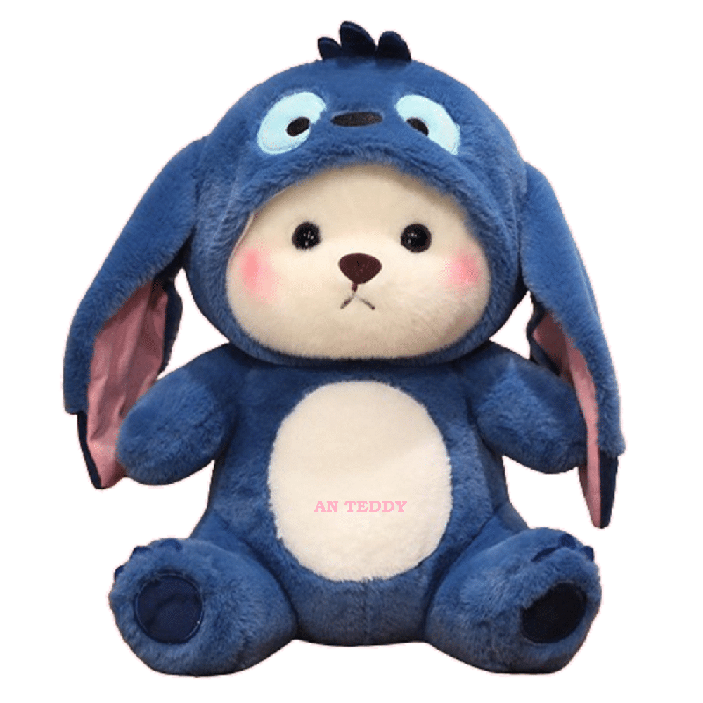     			Hoodie Bear Soft Plush Stuffed Toy for Baby Kids 30 cm