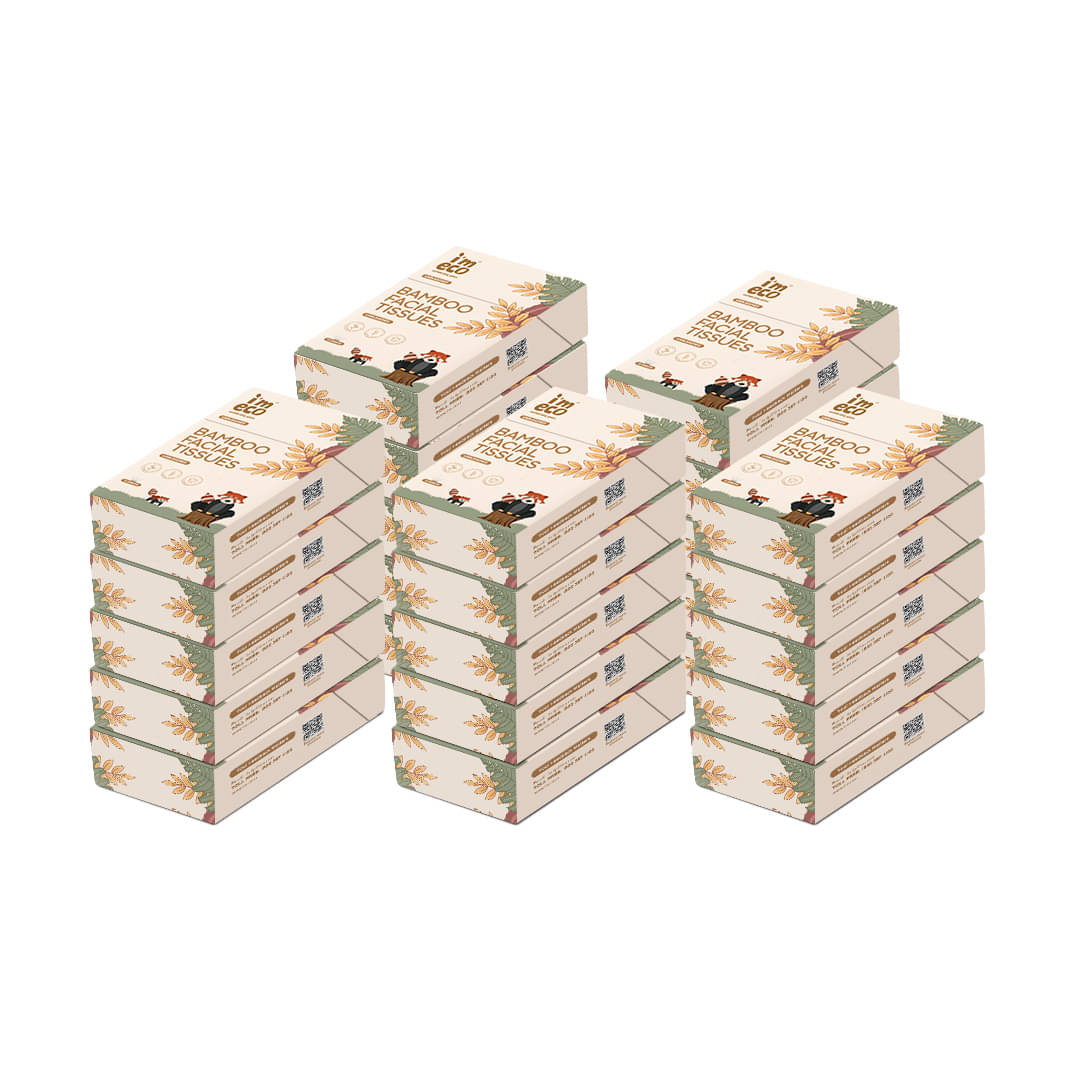     			IMECO Pocket Tissue Dry Wipes ( 250 Pcs ) Pack of 25