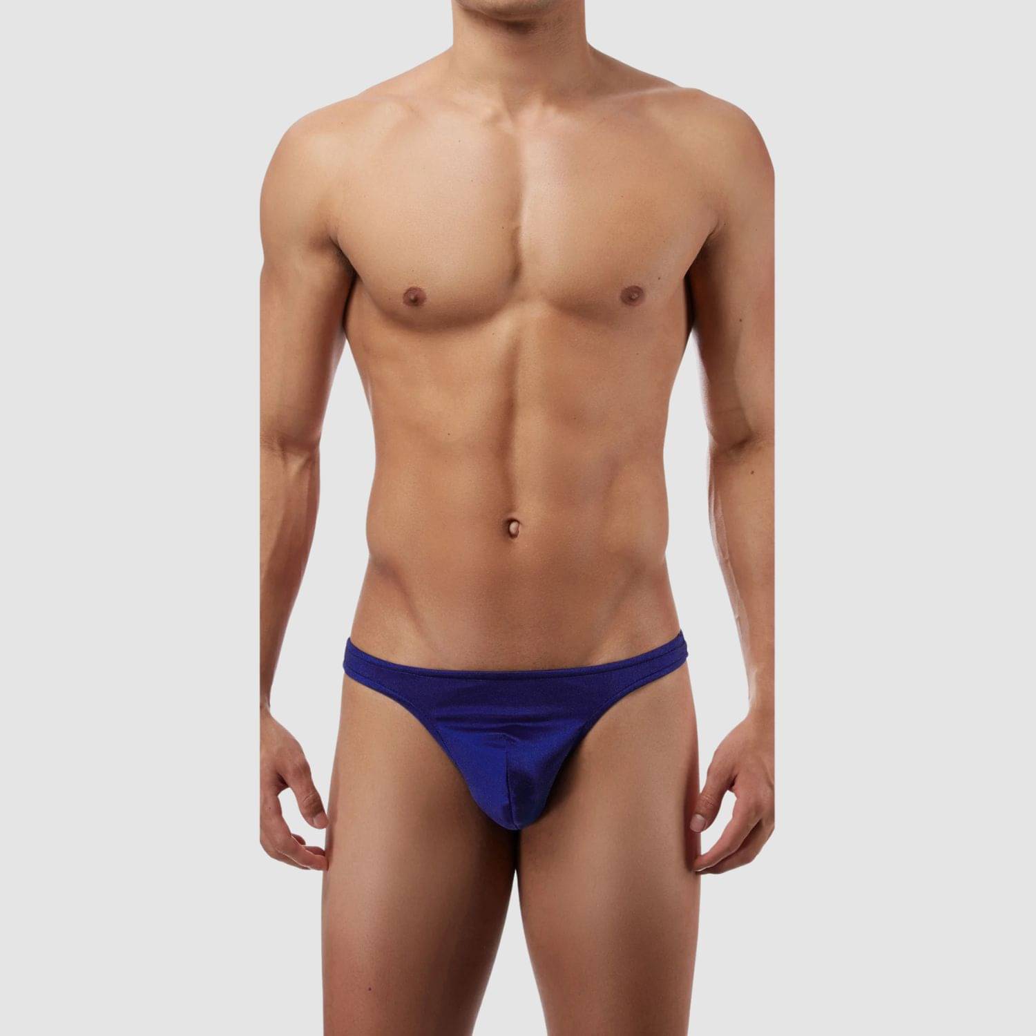     			LoveAasan Pack of 1 Microfibre Thongs For Men's ( Navy Blue )