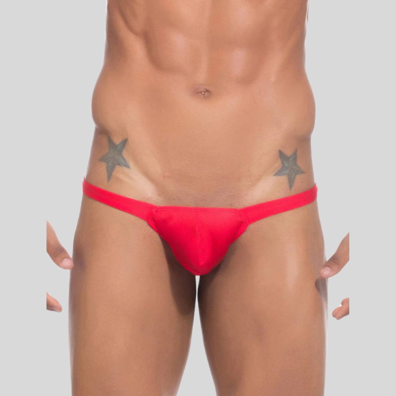     			LoveAasan Pack of 1 Microfibre Thongs For Men's ( Red )