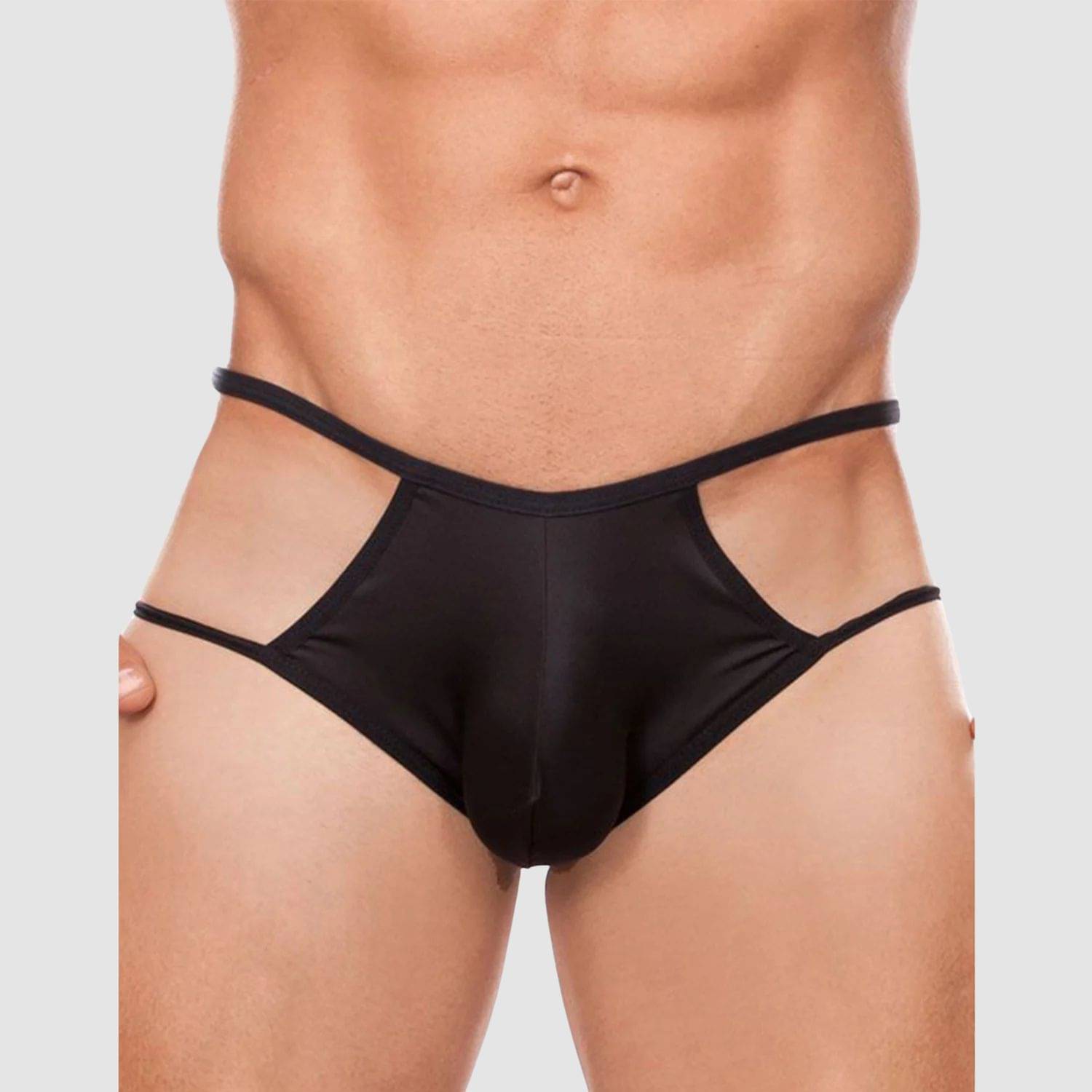 LoveAasan Pack of 1 Microfibre Briefs For Men's ( Black ) LoveAasan Pack of 1 Microfibre Briefs For Men's ( Black )