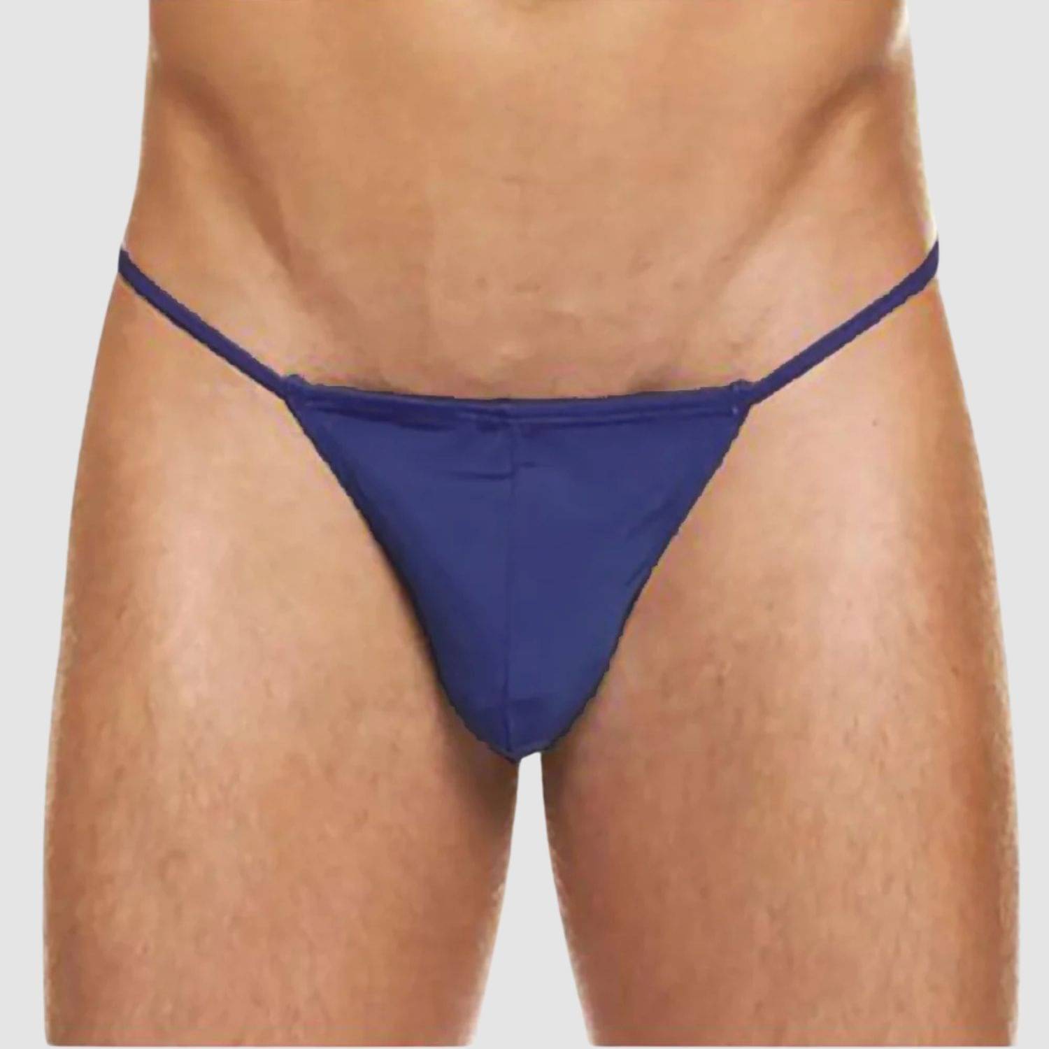     			LoveAasan Pack of 1 Microfibre G-String For Men's ( Navy Blue )