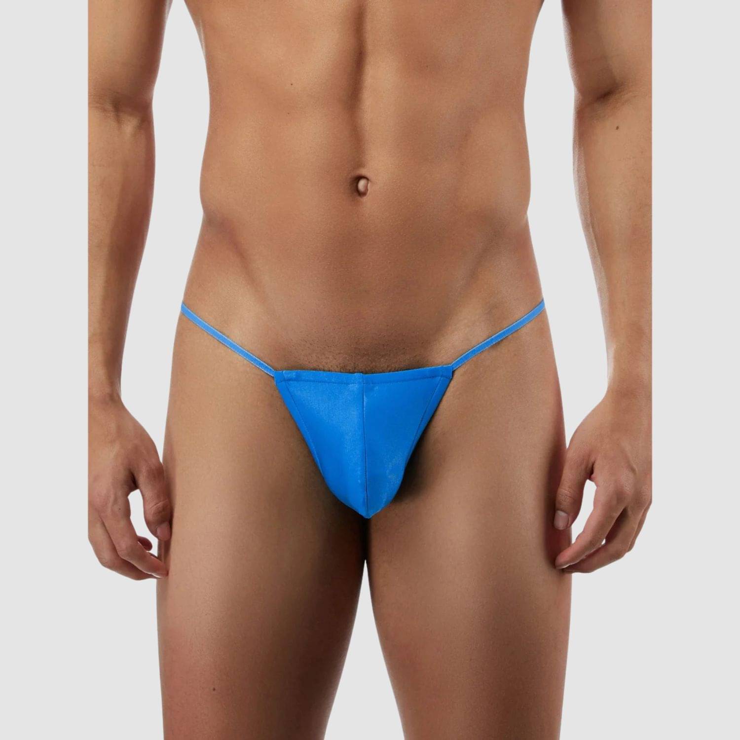     			LoveAasan Pack of 1 Microfibre G-String For Men's ( Blue )