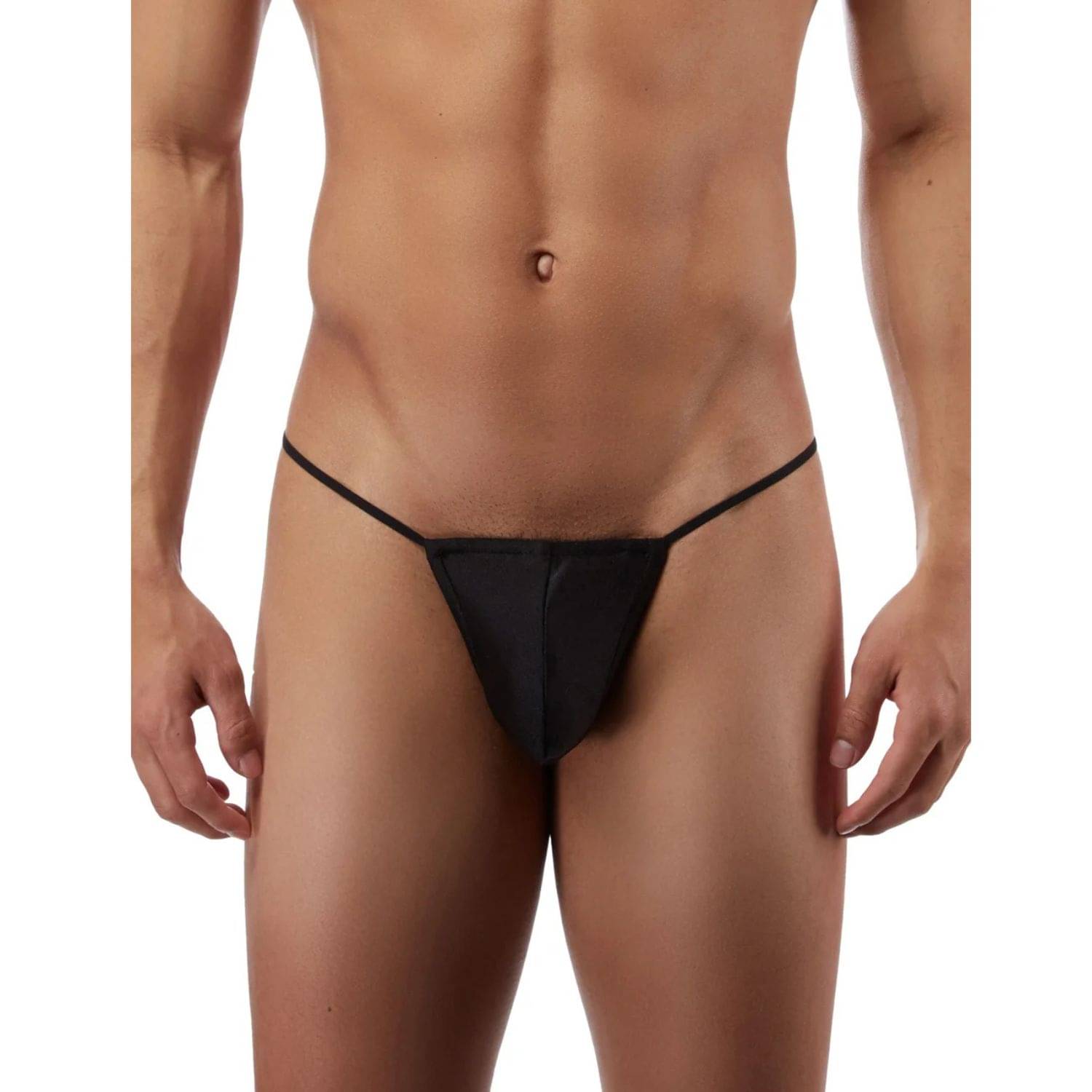 LoveAasan Pack of 1 Microfibre G-String For Men's ( Black ) LoveAasan Pack of 1 Microfibre G-String For Men's ( Black )
