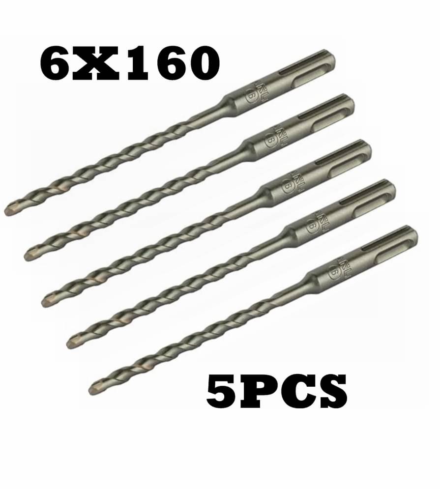     			OAYKAY TOOLS SDS HAMMER DRILL BIT 6X160 PACK OF 5