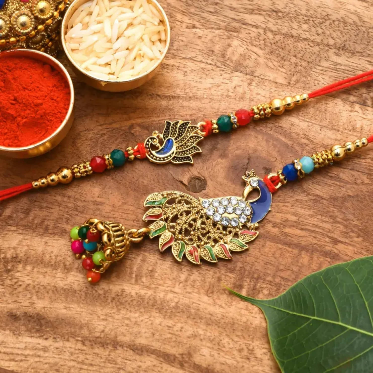 PoorakRakhi1 Rakhi, 1 Lumba RakhiPack of 1 - Bangles & Bracelets | Buy online on ZillyBuy