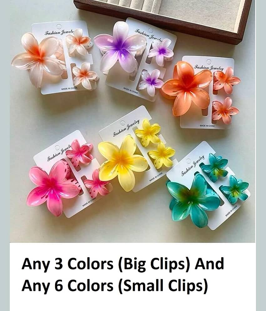 Rhosyn Multi Women's Hair Clip ( Pack of 9 ) - Jewellery Sets | Buy online on ZillyBuy