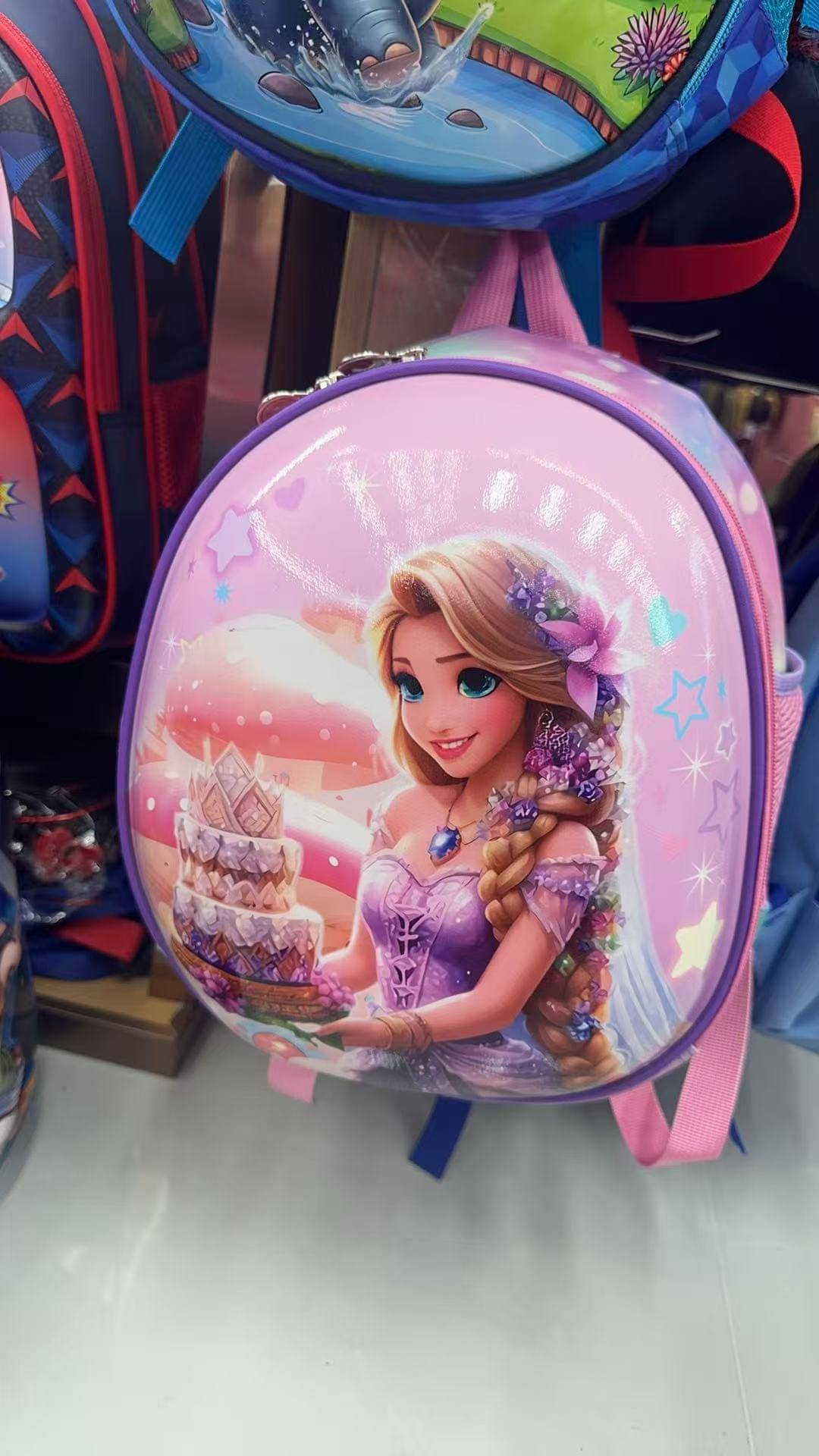 Sageware Pink Polyester Backpack For Kids Sageware Pink Polyester Backpack For Kids
