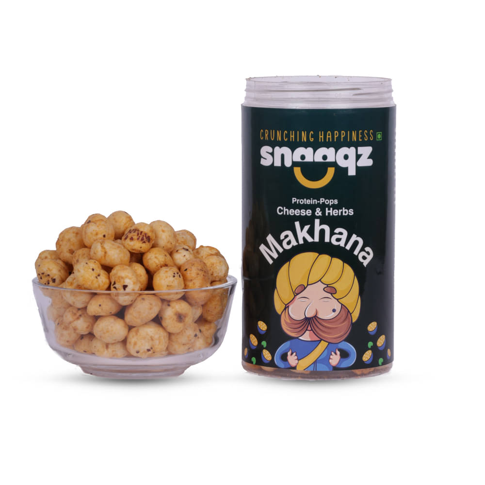 Snaaqz Lotus Seeds Pop /Gorgon Nut Puffed Kernel (Makhana) 70 g Snaaqz Lotus Seeds Pop /Gorgon Nut Puffed Kernel (Makhana) 70 g