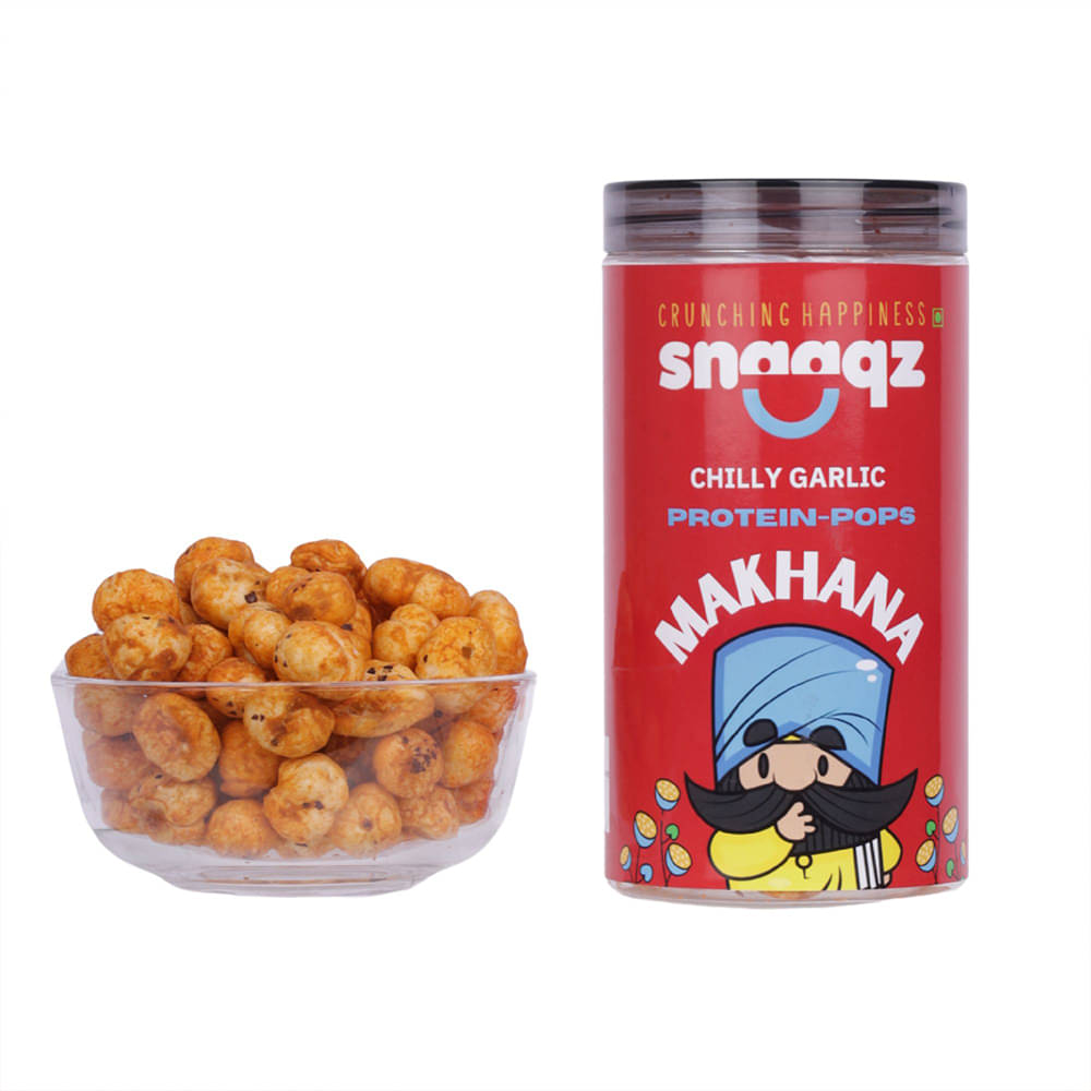 Snaaqz Lotus Seeds Pop /Gorgon Nut Puffed Kernel (Makhana) 70 g Snaaqz Lotus Seeds Pop /Gorgon Nut Puffed Kernel (Makhana) 70 g