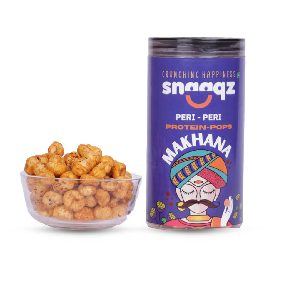 Snaaqz Lotus Seeds Pop /Gorgon Nut Puffed Kernel (Makhana) 70 g Snaaqz Lotus Seeds Pop /Gorgon Nut Puffed Kernel (Makhana) 70 g