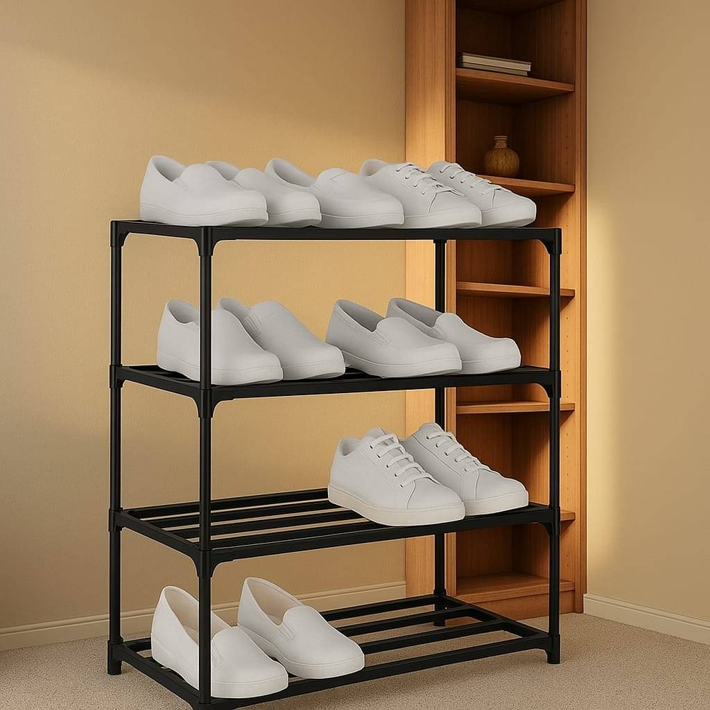     			Stylish Collapsible Shoe Racks