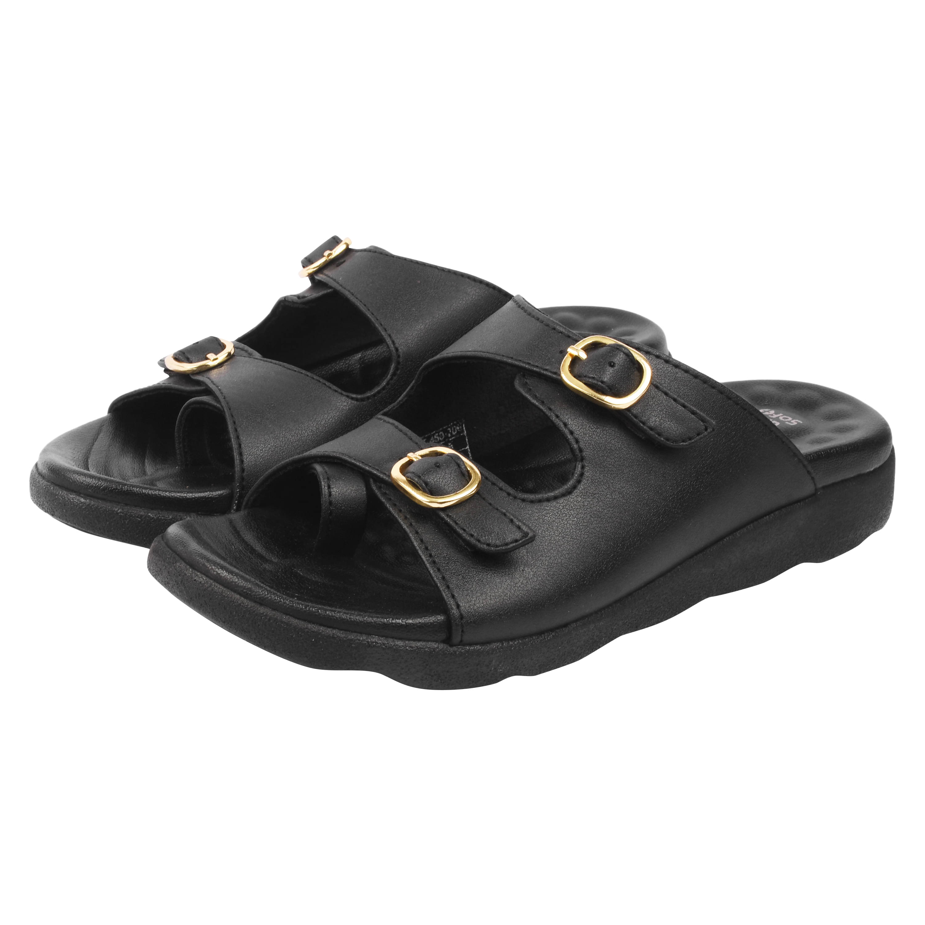     			Unisoft Black Women's Slipper