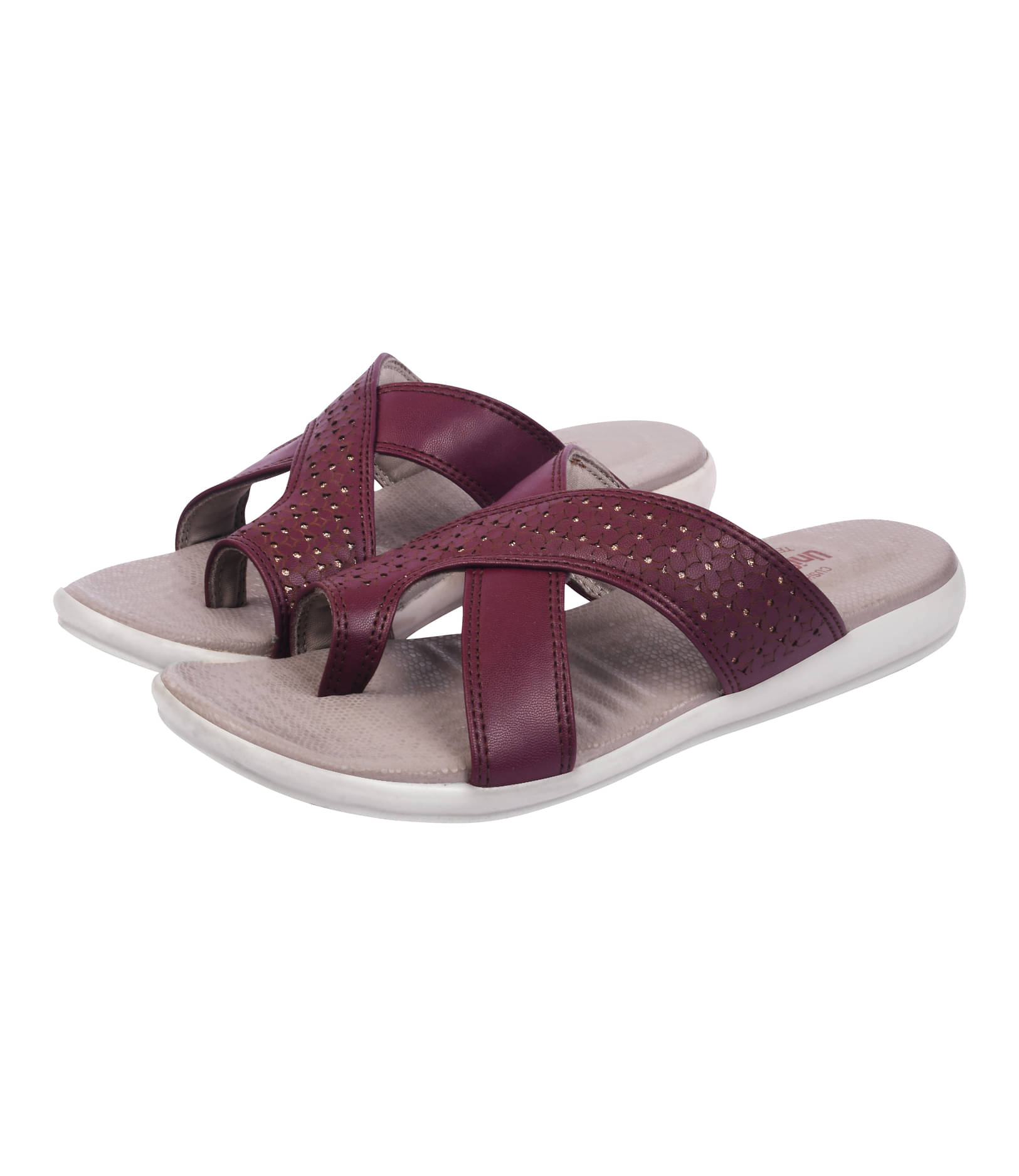    			Unisoft Red Women's Slipper