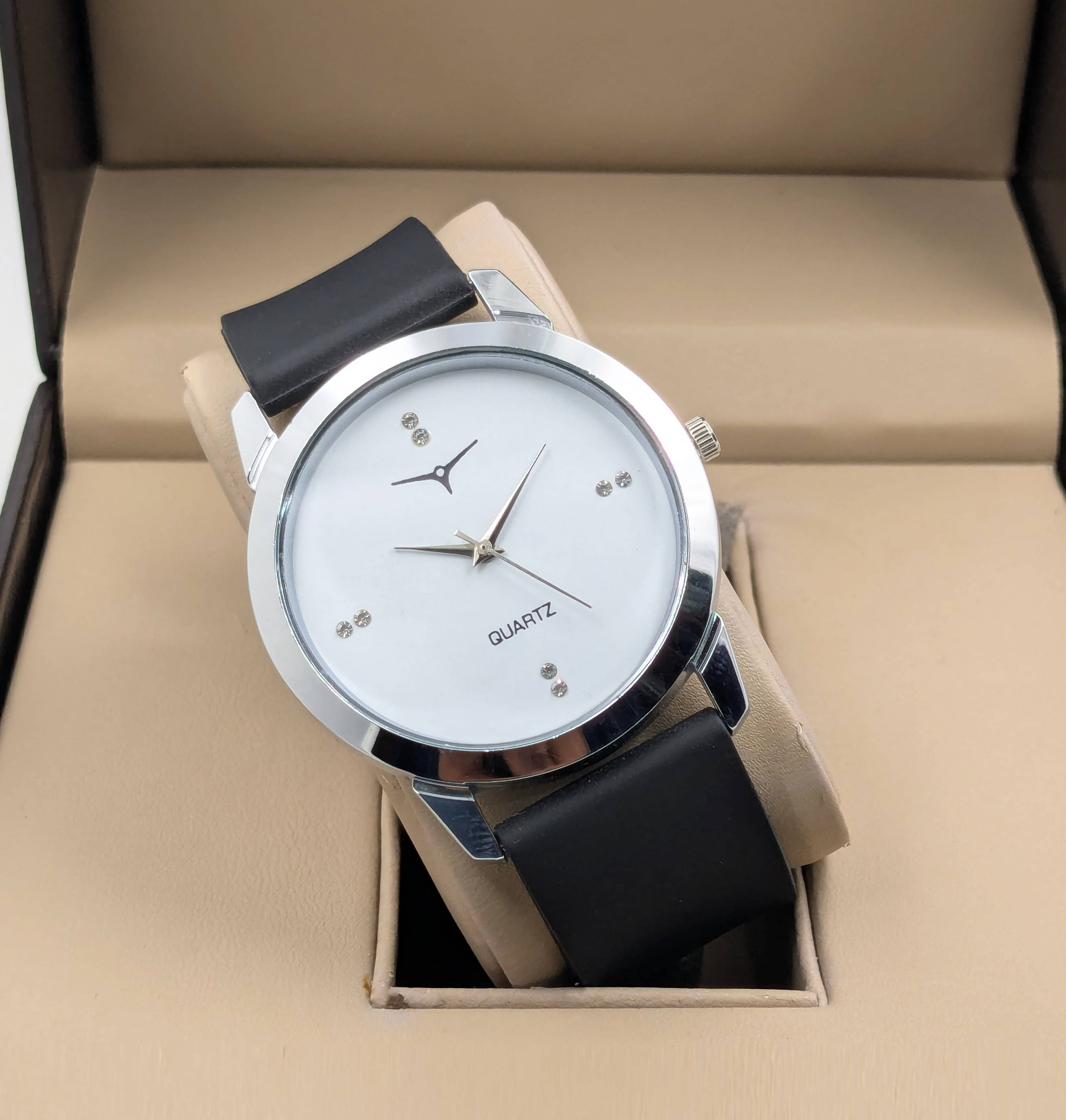     			ZETWAL Black Silicon Analog Men's Watch