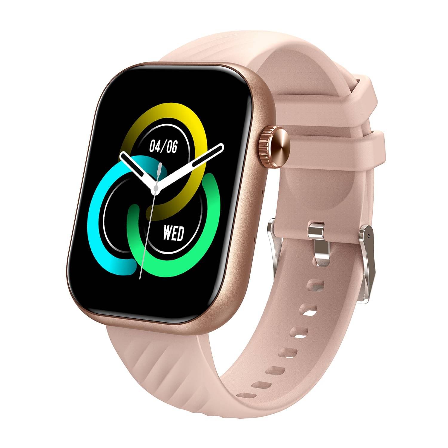 itel Alpha 2 51.05mm (2.01") LCD Display Smart Watch, 480 Nits Brightness, 7 Days Battery Life, Heart Rate & Blood Oxygen Monitoring, IP68 Waterproof with Multisport Modes (Rose Gold) itel Alpha 2 51.05mm (2.01") LCD Display Smart Watch, 480 Nits Brightness, 7 Days Battery Life, Heart Rate & Blood Oxygen Monitoring, IP68 Waterproof with Multisport Modes (Rose Gold)