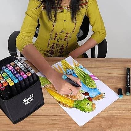     			HAYAGRIVA EXPORT COLOUR DUAL TIP Color Pencils Shaped Color Pencils (Set of 24, Multicolor)