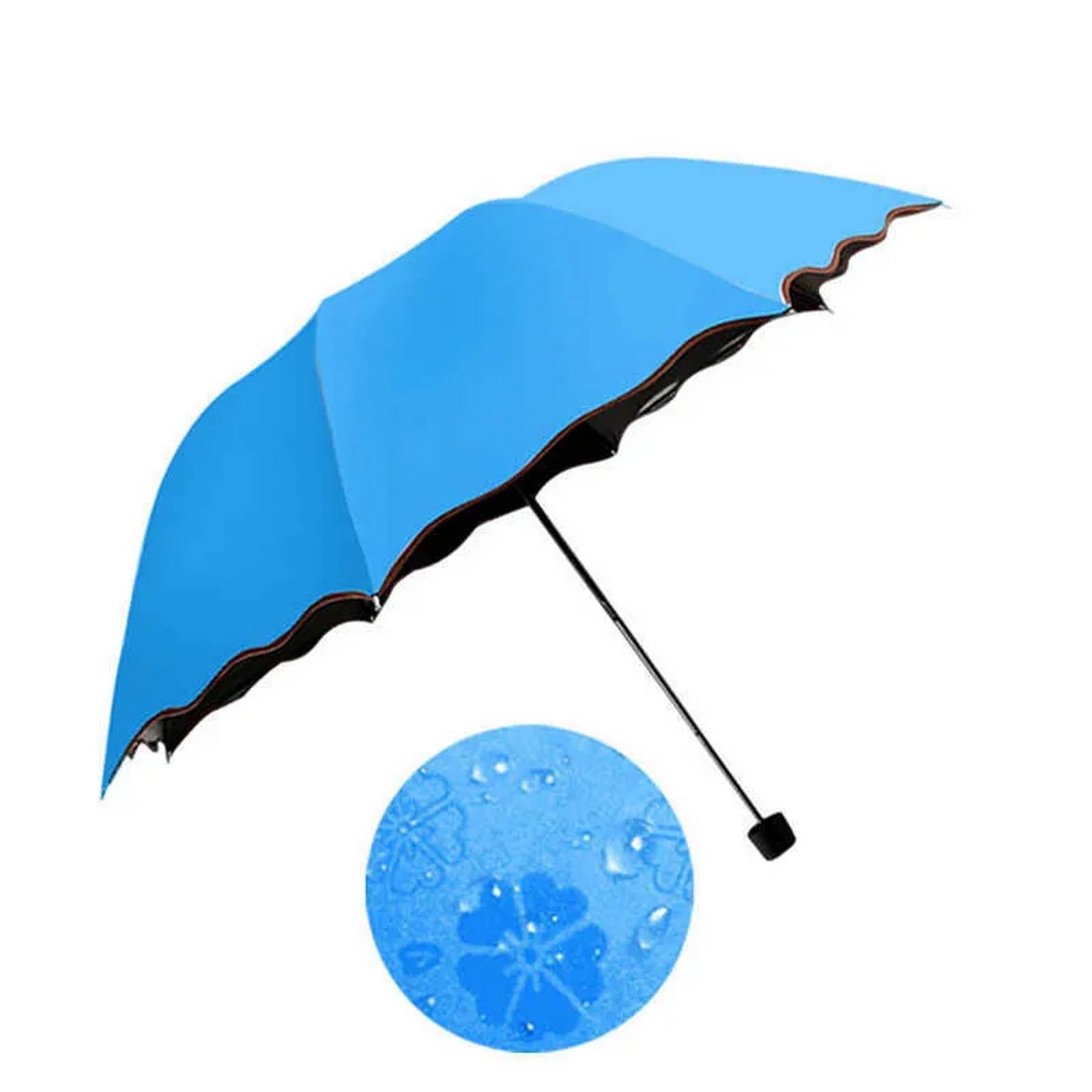Infispace Blue 3 Fold Umbrella Infispace Blue 3 Fold Umbrella