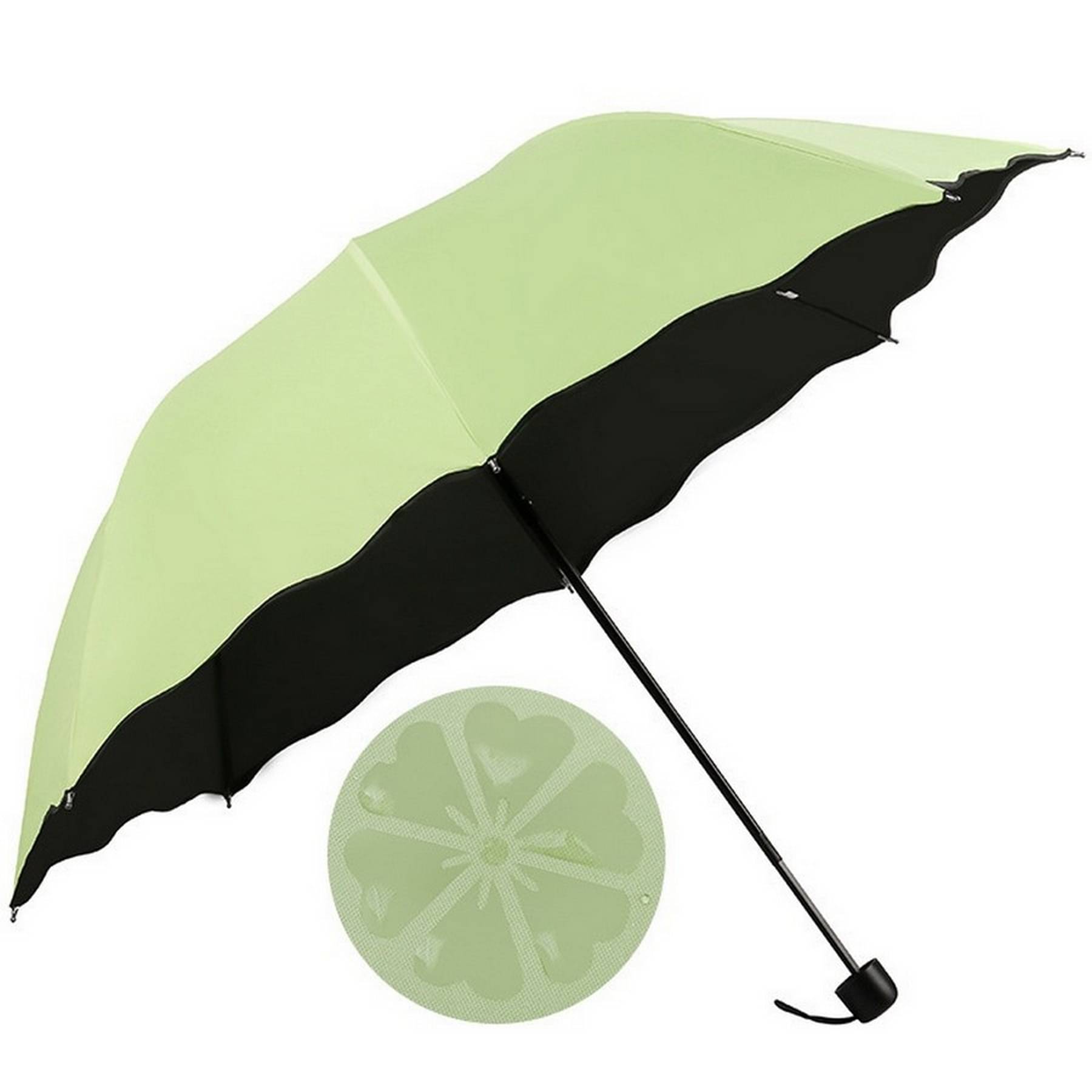     			Infispace Green 3 Fold Umbrella