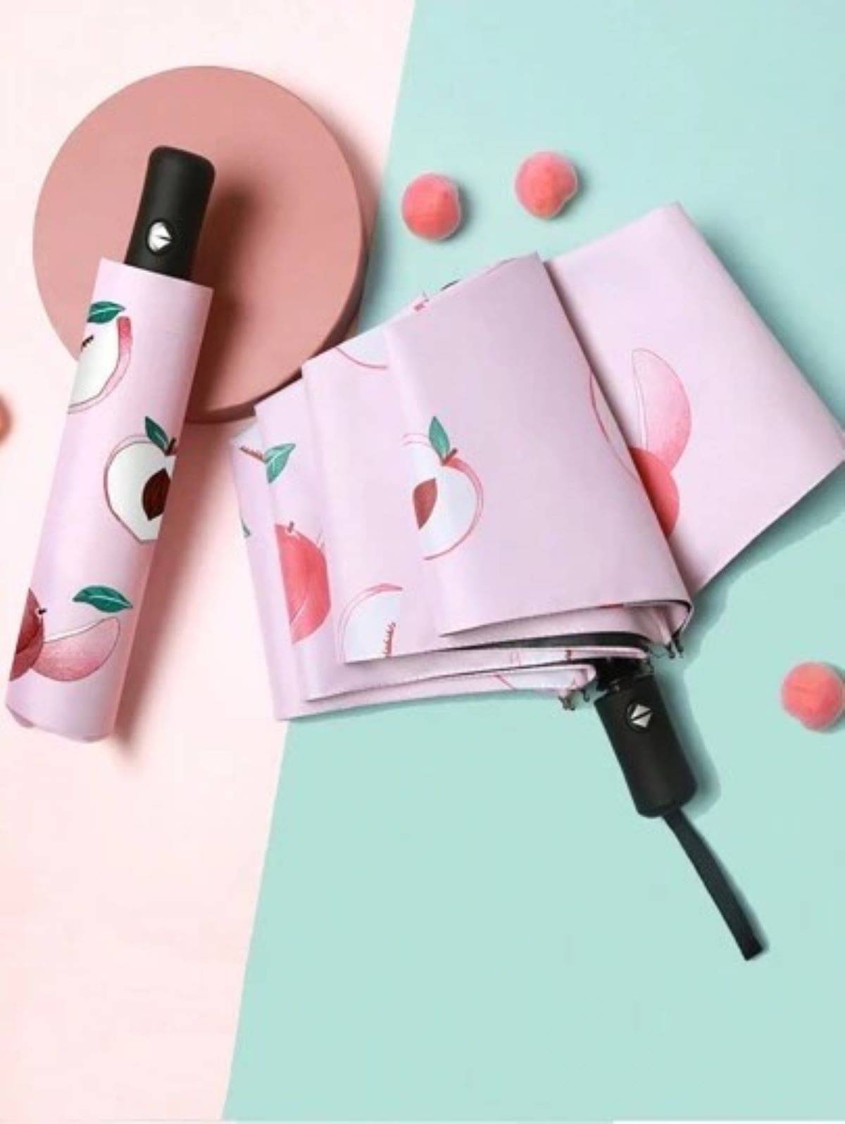 Infispace Pink 3 Fold Umbrella Infispace Pink 3 Fold Umbrella