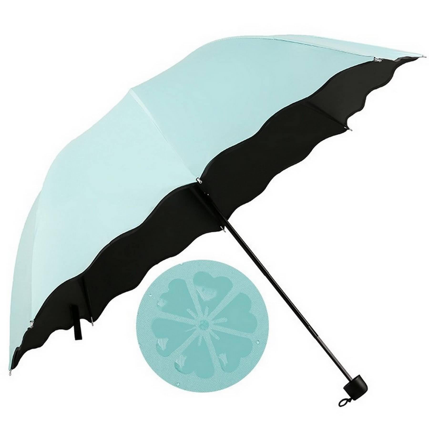 Infispace Turquoise 3 Fold Umbrella Infispace Turquoise 3 Fold Umbrella