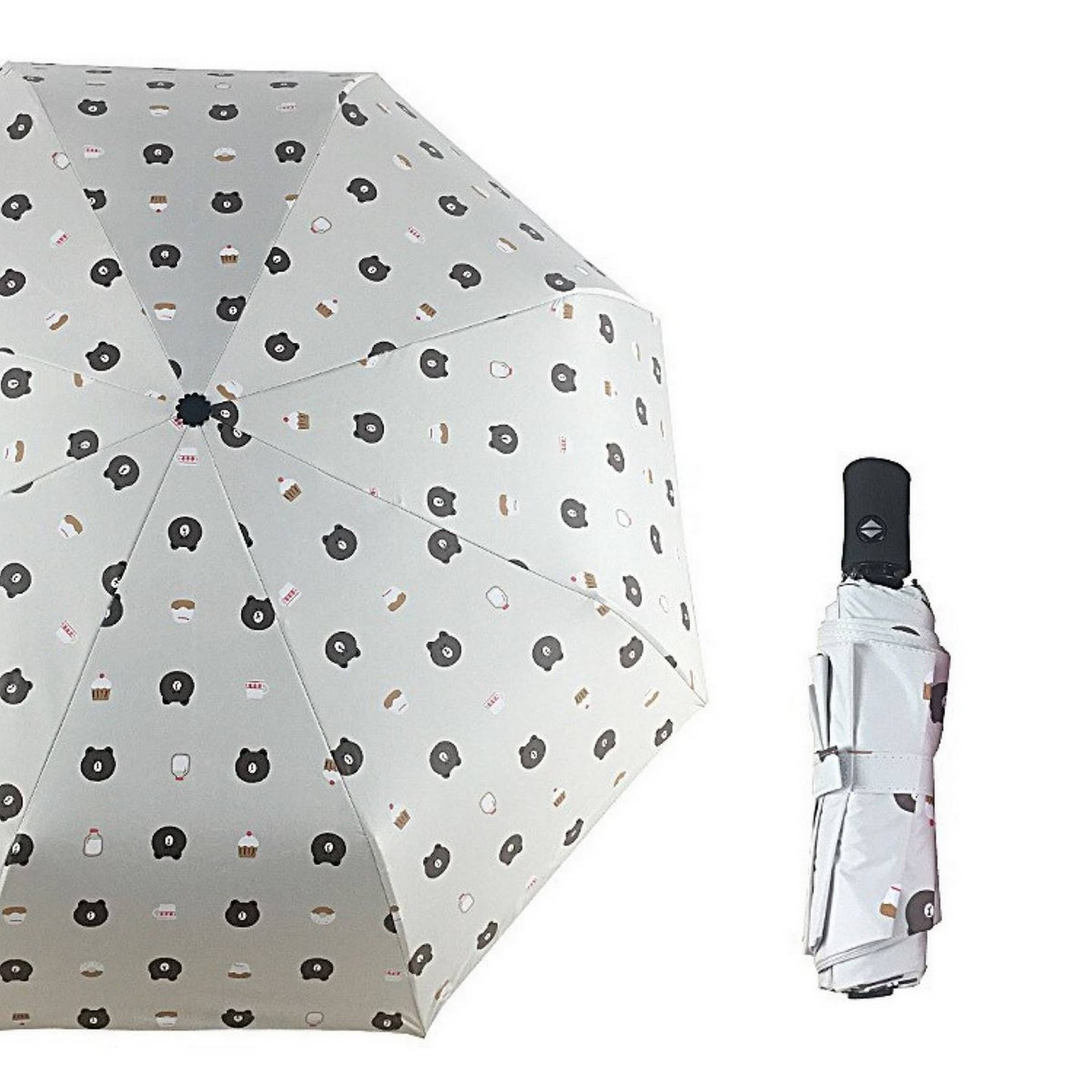     			Infispace White 3 Fold Umbrella