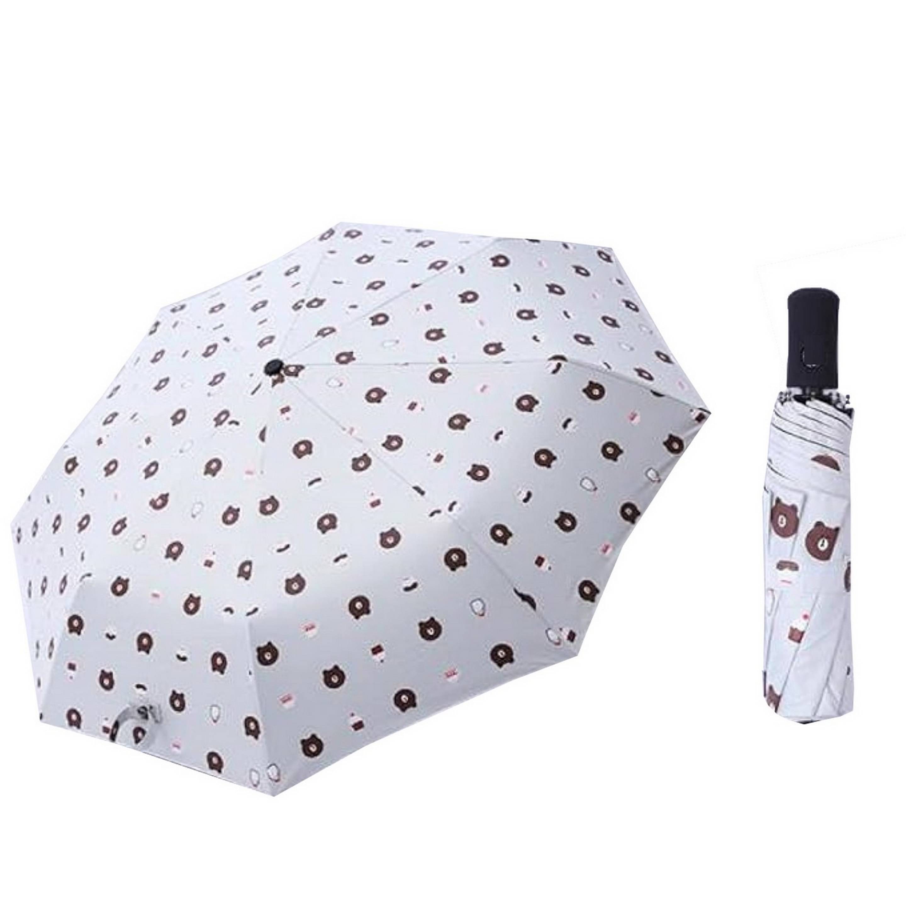 Infispace White 3 Fold Umbrella Infispace White 3 Fold Umbrella