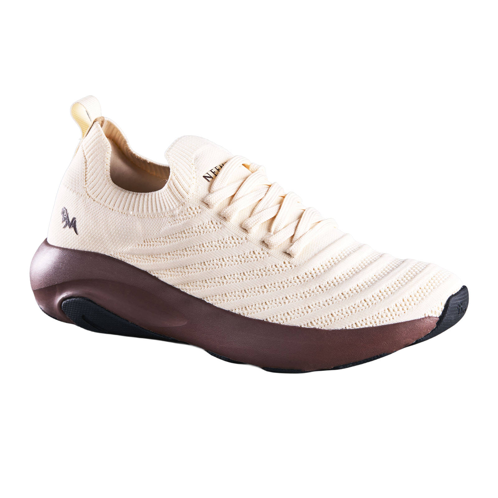     			Neemans Beige Men's Sneakers