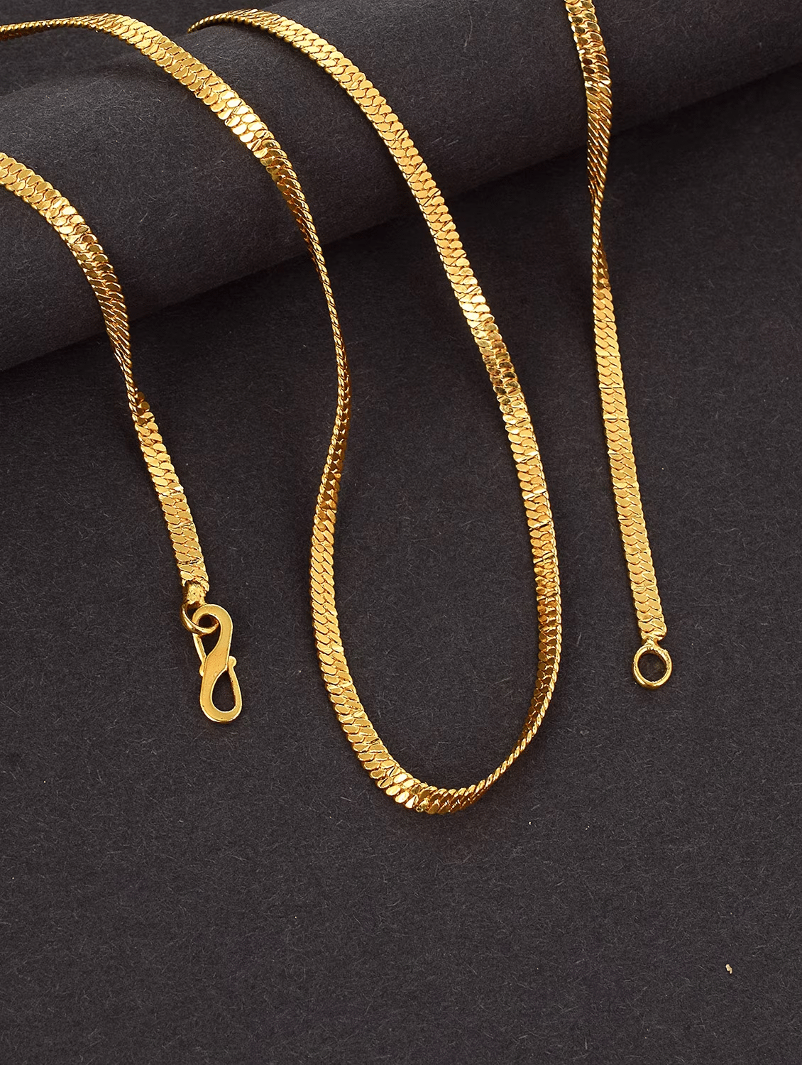     			Opus Gems Gold Plated Alloy Chain ( Pack of 1 )