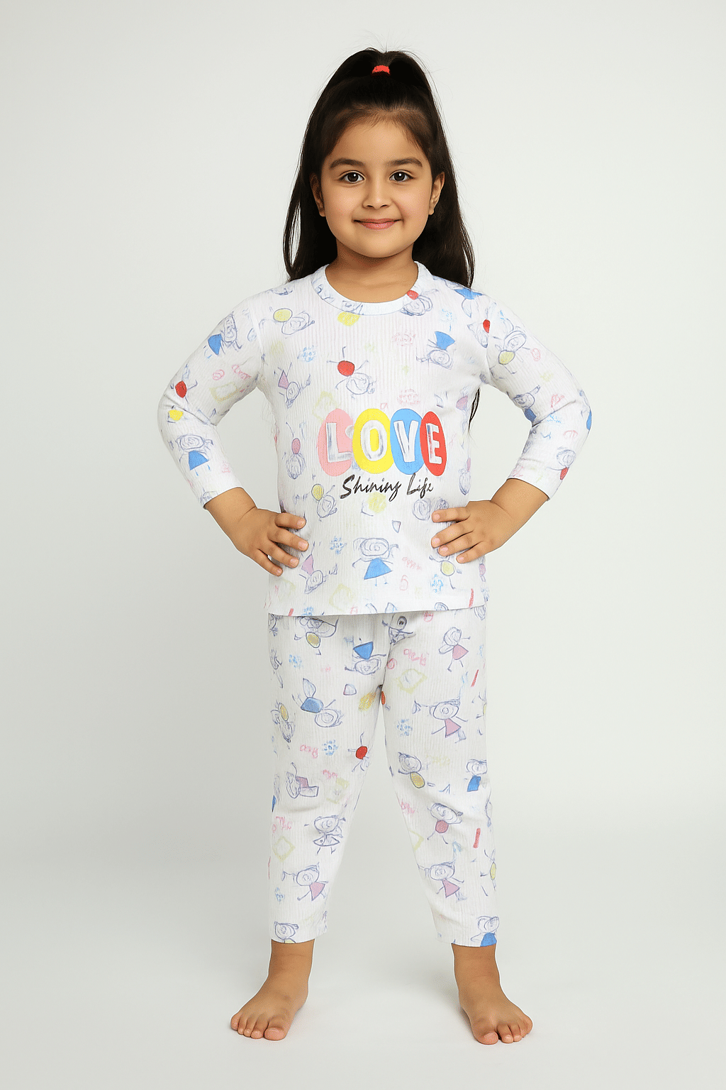     			ULTIMATE SHOPPING NETWORK Pack of 1 Baby Girls Cotton Blend Shirt & Pant ( Multicolor 3 )