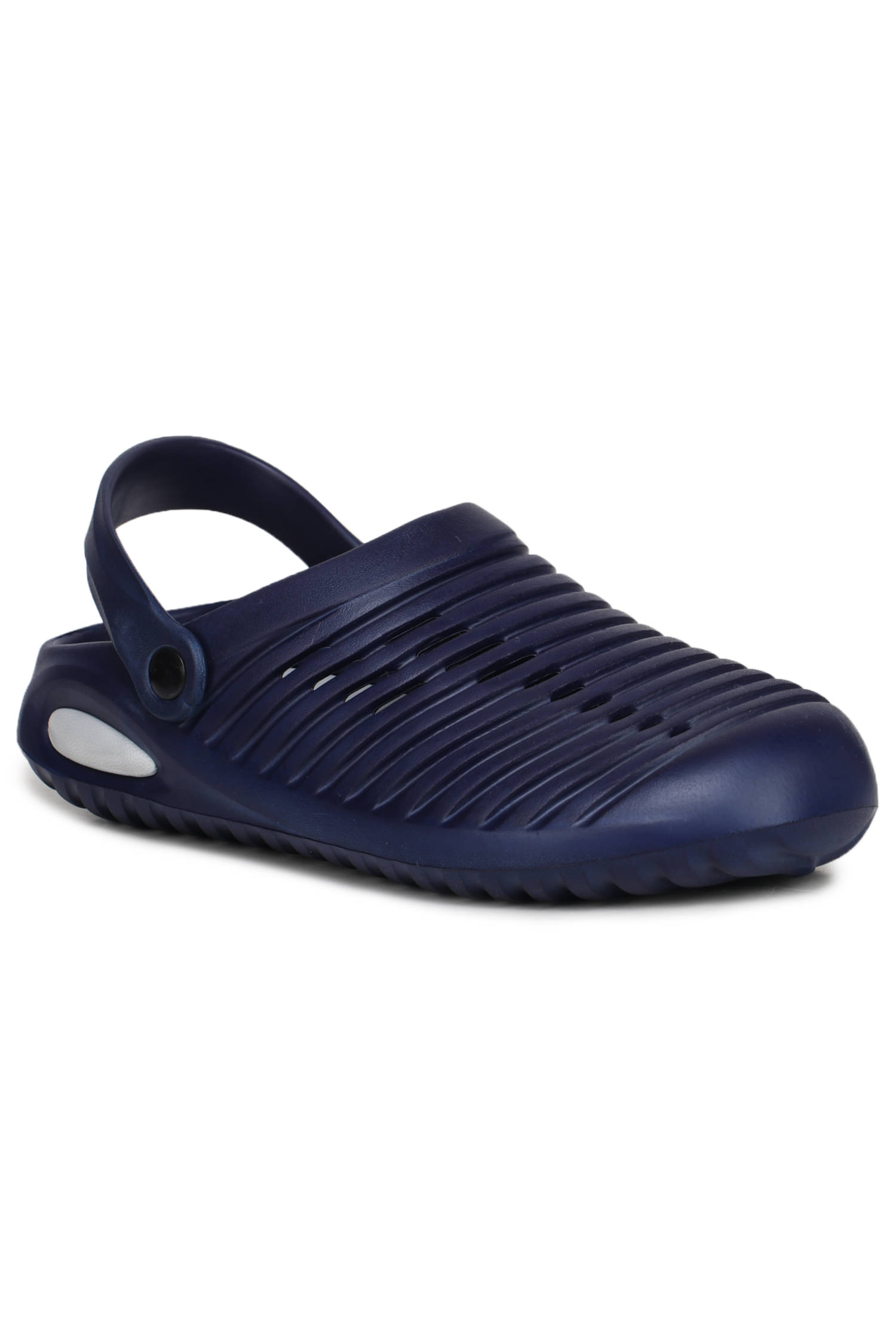     			Wild Leopard - Navy Blue Men's Clogs
