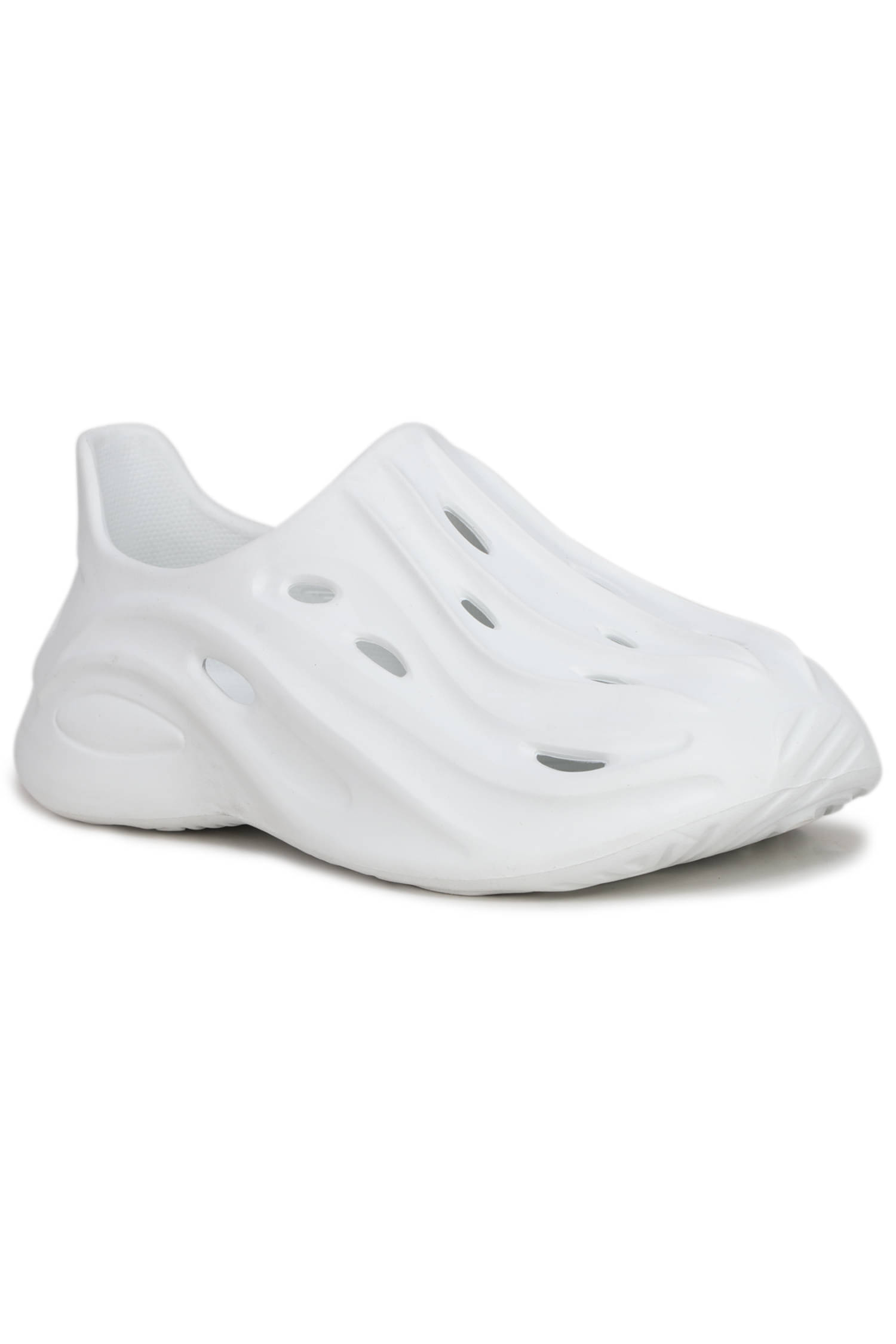     			Wild Leopard - White Men's Clogs