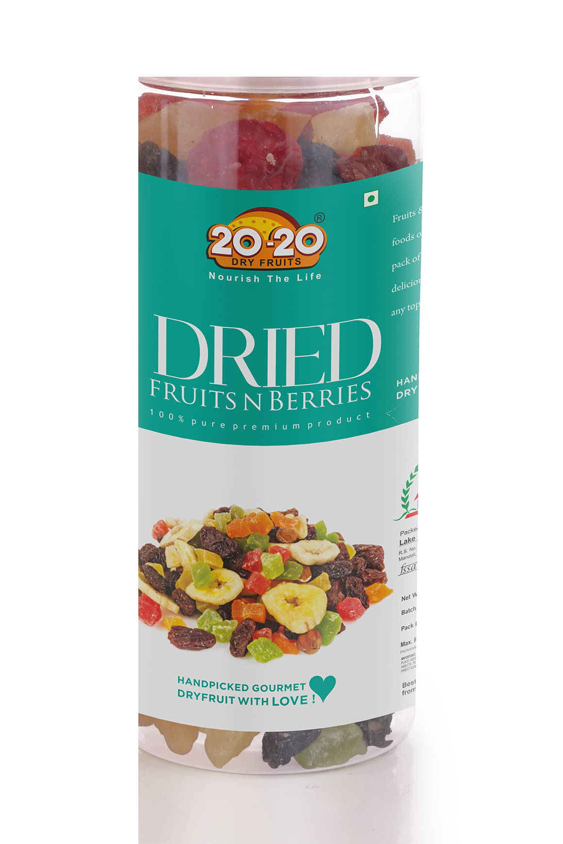 20-20 Dry Fruits Mixed Fruits 200 g 20-20 Dry Fruits Mixed Fruits 200 g