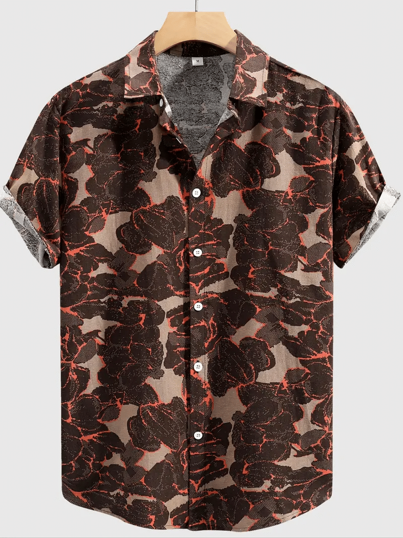     			AYARTH Rayon Regular Fit Solids Half Sleeves Men's Casual Shirt - Multicolor ( Pack of 1 )