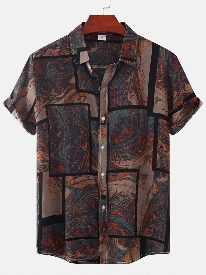 AYARTH Rayon Regular Fit Solids Half Sleeves Men's Casual Shirt - Multicolor ( Pack of 1 ) AYARTH Rayon Regular Fit Solids Half Sleeves Men's Casual Shirt - Multicolor ( Pack of 1 )