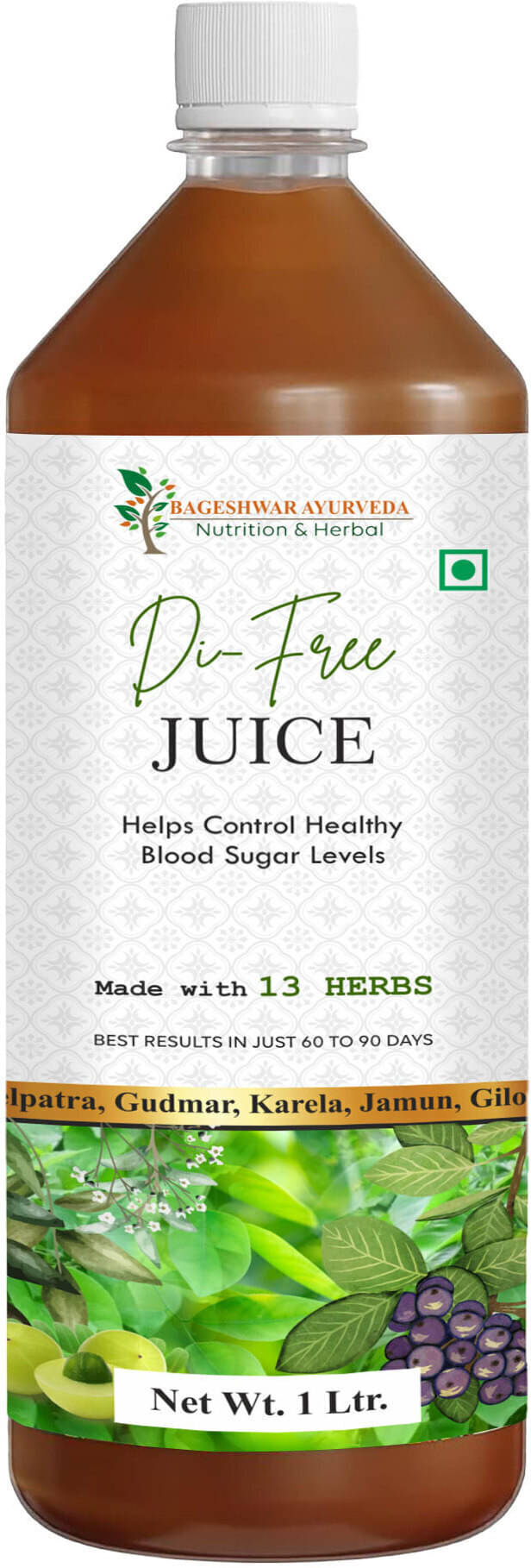     			Bageshwar Ayurveda Di Free Juice I Helps Control Healthy Blood Sugar Levels  Diabetes, Diabetic