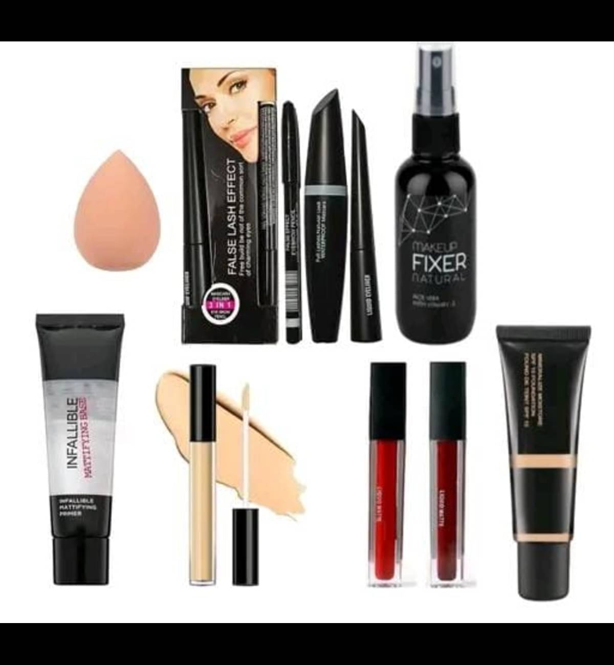     			Generic HD Waterproof Makeup Essentials All in One Makeup Kit