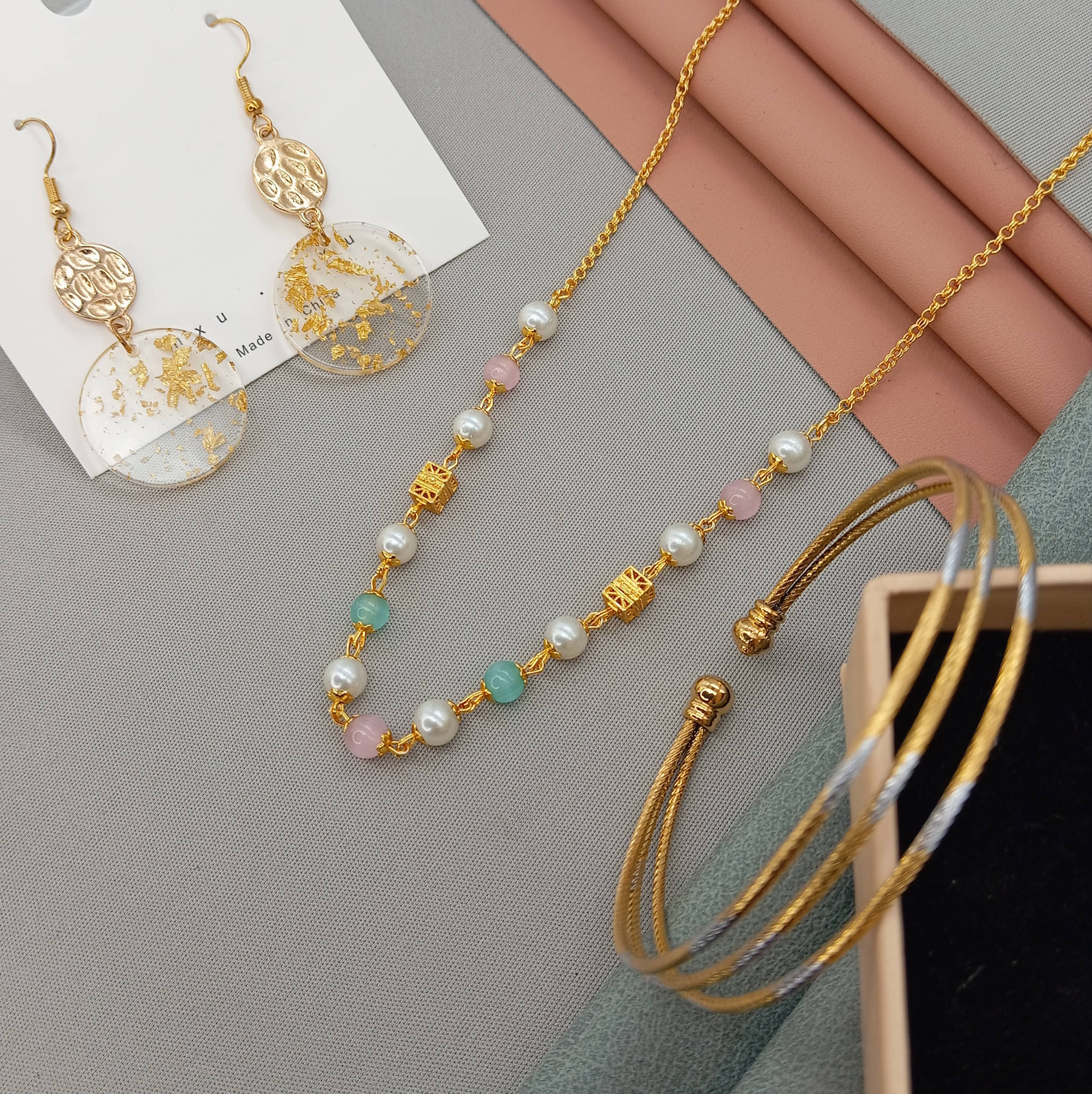    			JIPPA Gold Plated Chain ( Set of 1 )