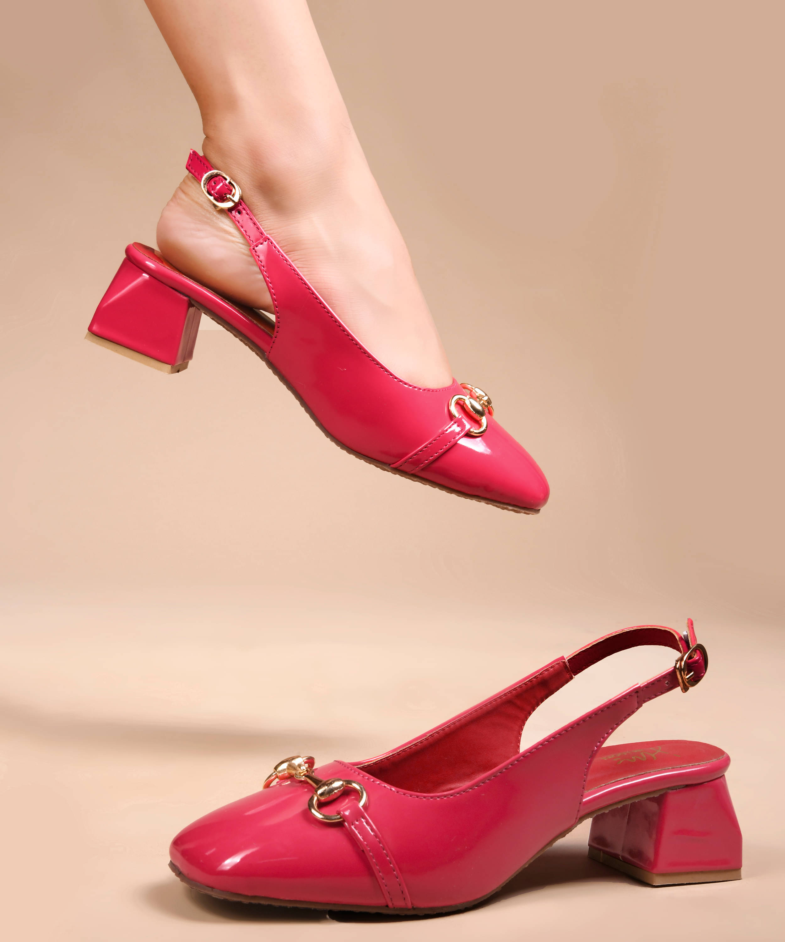     			JM Looks Pink Women's Sandal Heels