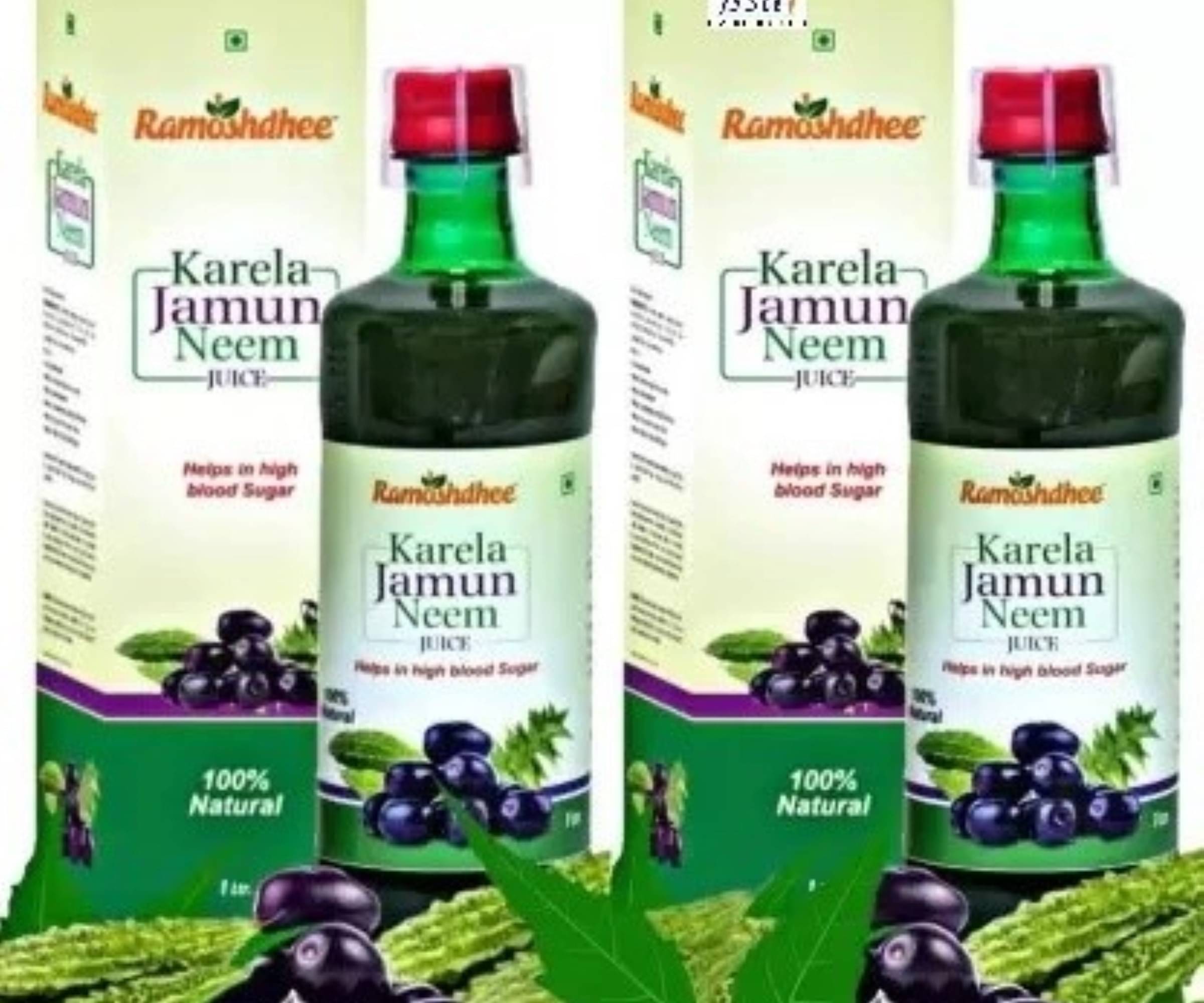     			Karela Jamun Neem Juice, Diabetic Care Juice | Diabetes Care | Controls Blood Sugar Naturally