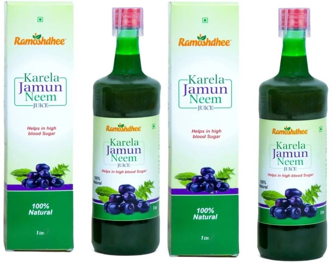     			Karela Jamun Neem Juice - Diabetic Care Juice | Diabetes Care | Controls Blood Sugar Naturally