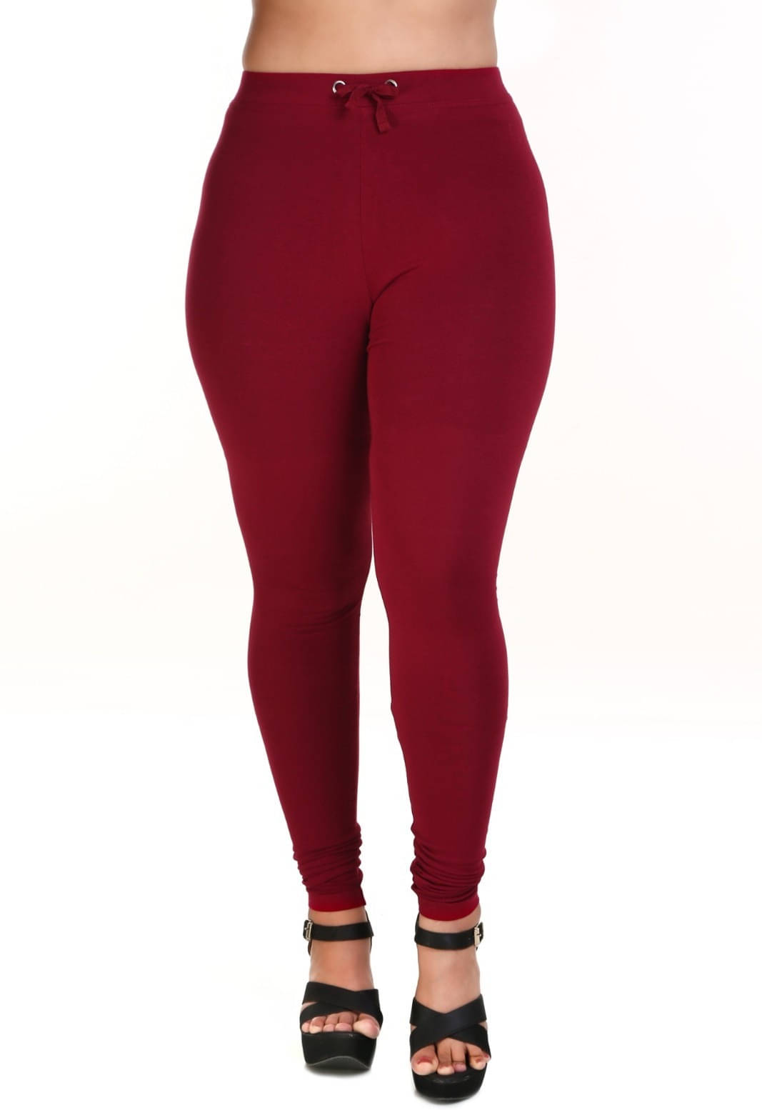     			MUKHAKSH Pack of 1 Girls Lycra Legging ( Maroon )