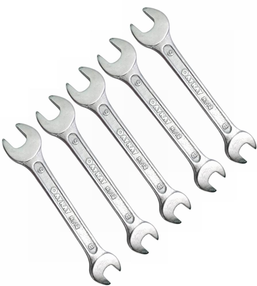 Oaykay Tools Open End Spanner Set of 5 Pc Oaykay Tools Open End Spanner Set of 5 Pc