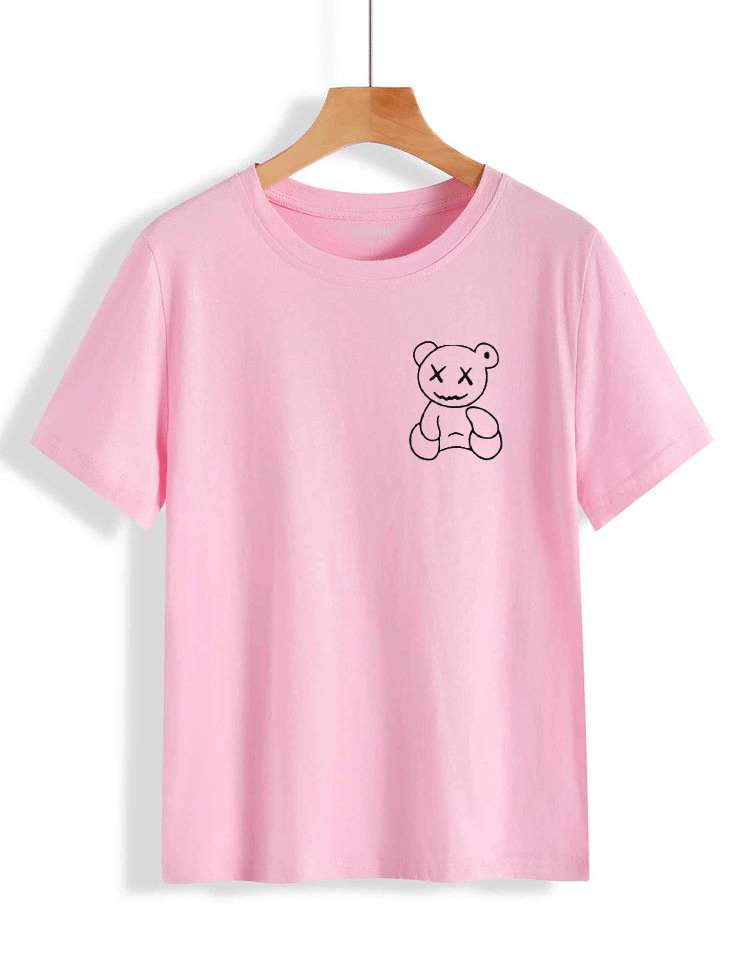     			Reya Pack of 1 Boys Cotton Blend T-Shirt ( Baby Pink )
