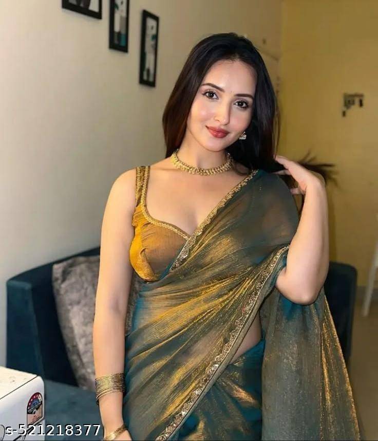 SHIRODHARI Chiffon Embellished Ilkal Saree With Unstitched Blouse Piece ( Gold ) SHIRODHARI Chiffon Embellished Ilkal Saree With Unstitched Blouse Piece ( Gold )
