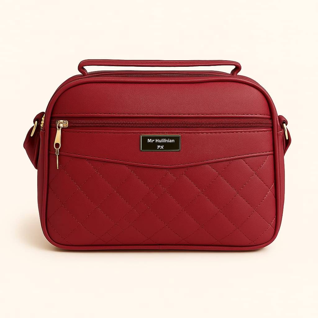     			Sageware Sling Bag PU Set of 1 ( Maroon )