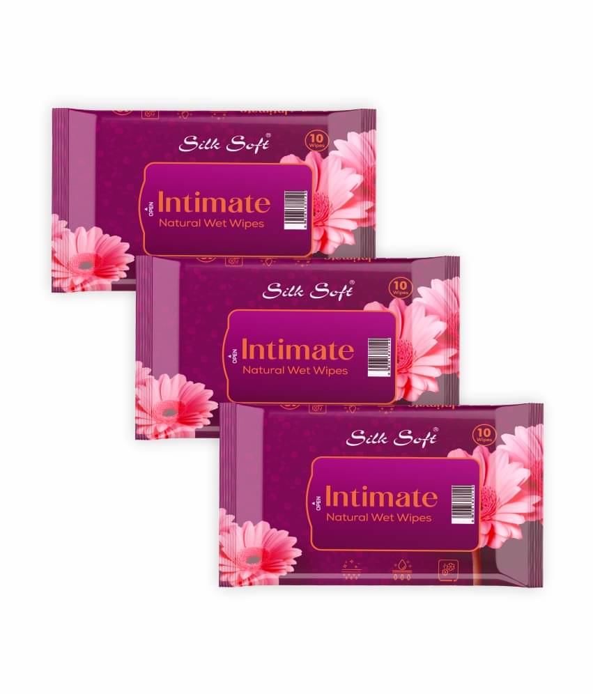 Silk Soft - Wipes ( Pack of 3 ) Silk Soft - Wipes ( Pack of 3 )