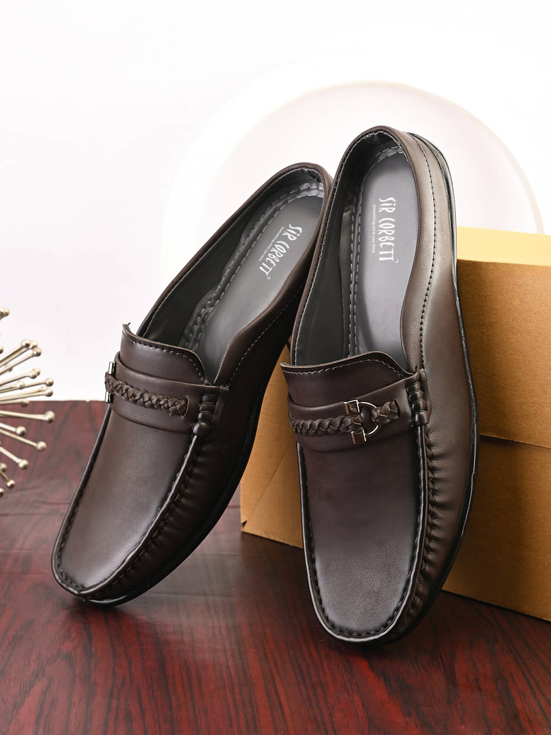    			Sir Corbett Brown Men's Slip on