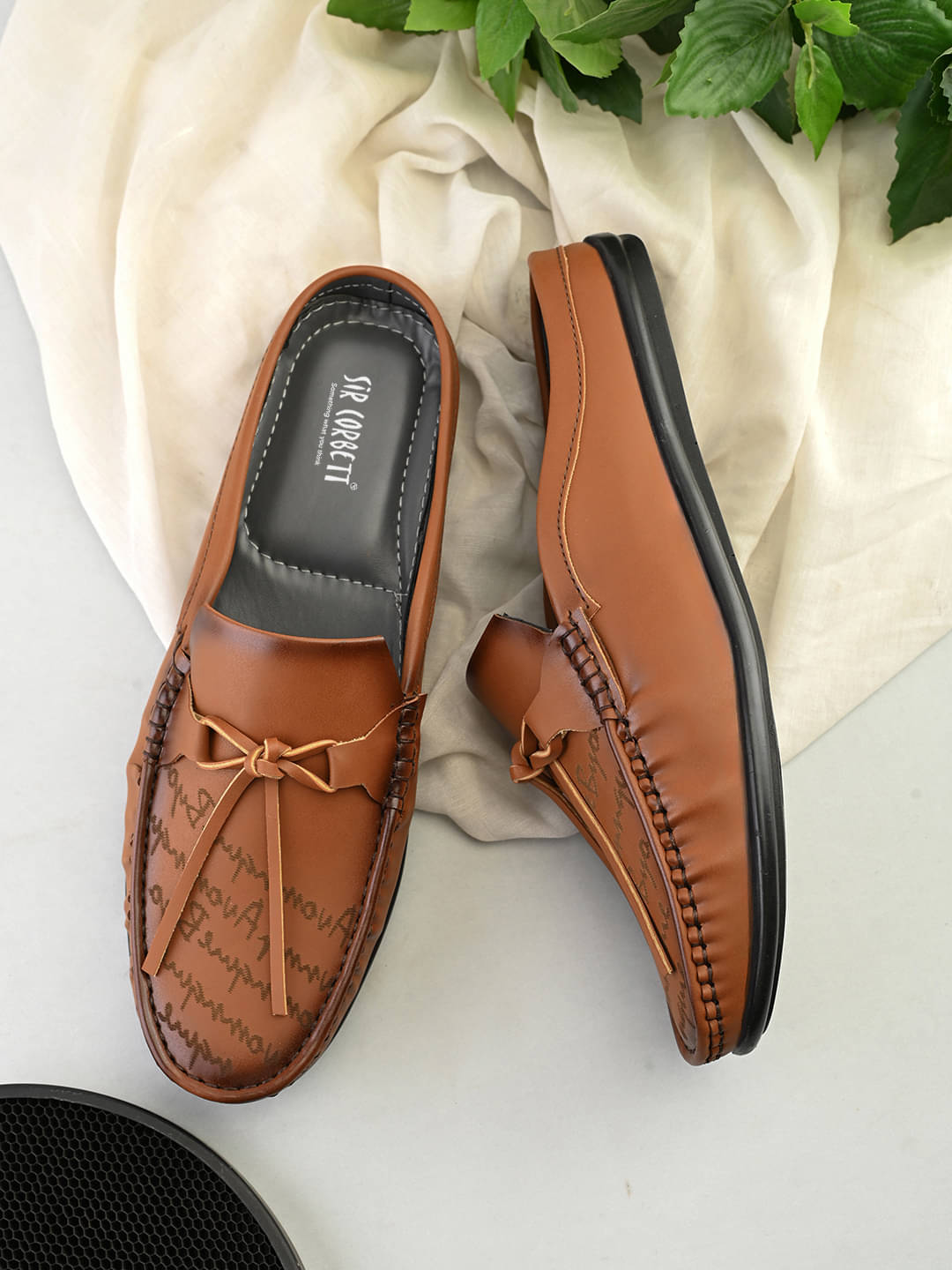     			Sir Corbett Tan Men's Slip on