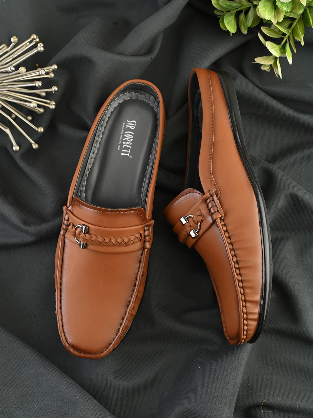     			Sir Corbett Tan Men's Slip on